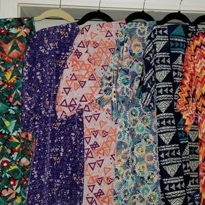 Bundle of 6 LLR children's Bianka Kimonos size 3